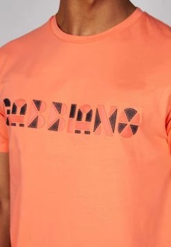 Gabbiano T-Shirt Print - Bright Coral, Herren -Angebote Gabbiano Store 05c7066da81f4b1ca02e10c848609156