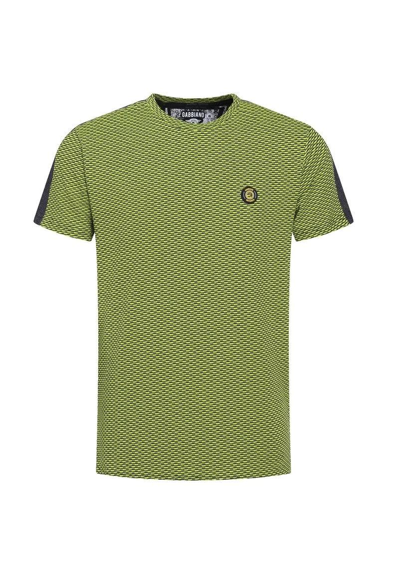 Gabbiano T-Shirt Print - Lime, Herren 7 Gabbiano T-Shirt Print - Lime, Herren – Bild 5