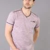 Gabbiano T-Shirt Print - Pink, Herren