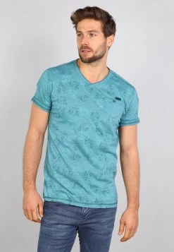 Gabbiano T-Shirt Print - Kale Green, Herren