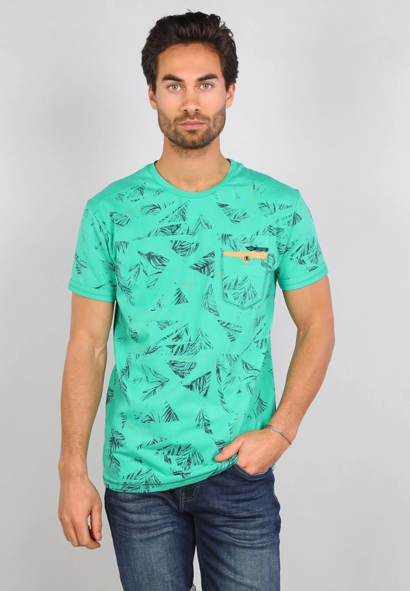 Gabbiano T-Shirt Print - Apple Green, Herren 3 Gabbiano T-Shirt Print - Apple Green, Herren