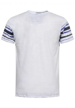 Gabbiano T-Shirt Print - White, Herren -Angebote Gabbiano Store 132413afce01475c86561d204b19c59a