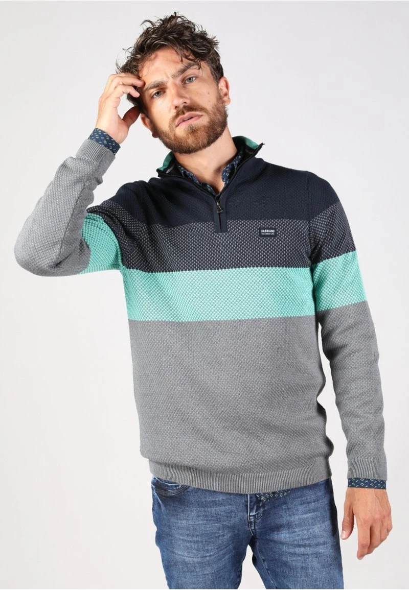 Gabbiano Strickjacke - Island Green, Herren 3 Gabbiano Strickjacke - Island Green, Herren