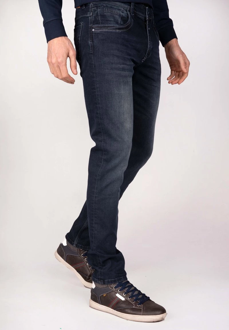 Gabbiano Jeans Tapered Fit - Night Blue, Herren 4 Gabbiano Jeans Tapered Fit - Night Blue, Herren – Bild 2
