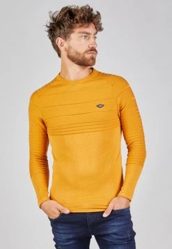 Gabbiano Strickpullover - Solar Yellow, Herren