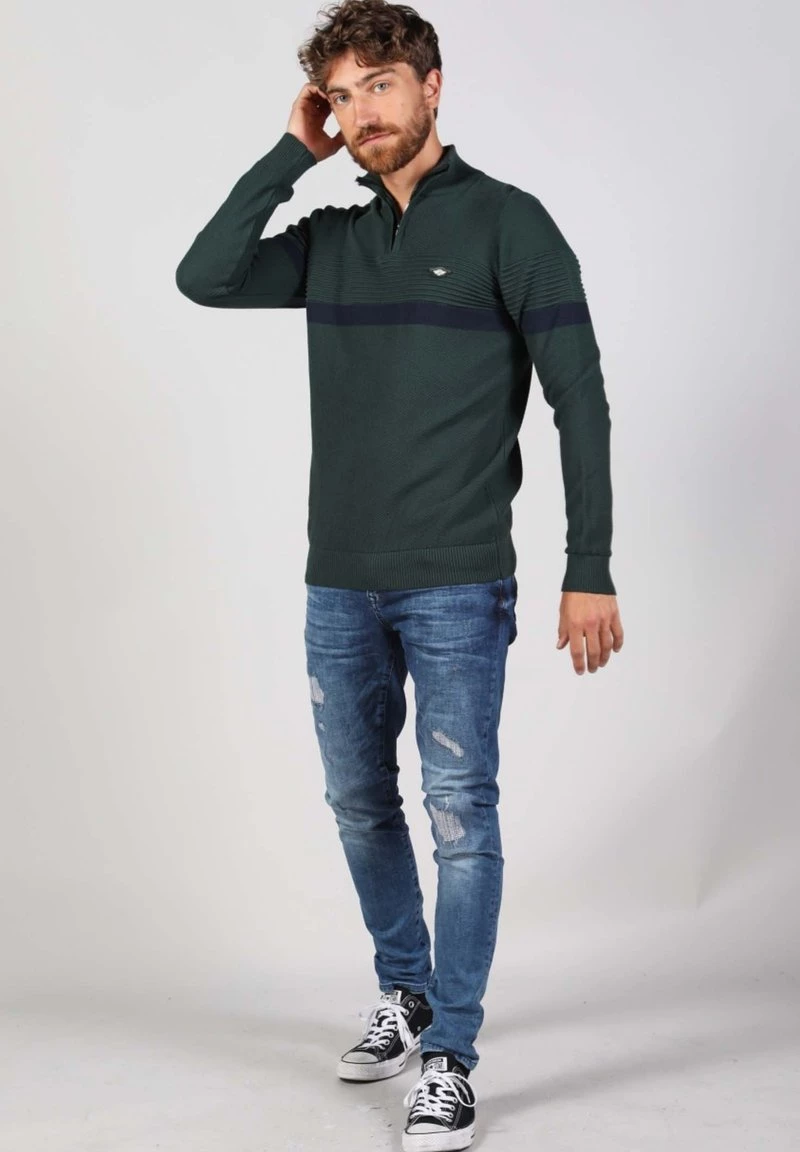 Gabbiano Strickpullover - Forest Green, Herren 4 Gabbiano Strickpullover - Forest Green, Herren – Bild 2