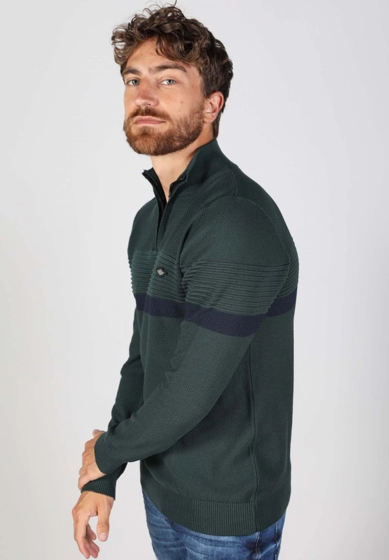 Gabbiano Strickpullover - Forest Green, Herren 6 Gabbiano Strickpullover - Forest Green, Herren – Bild 4