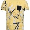 Gabbiano T-Shirt Print - Pastel Yellow, Herren -Angebote Gabbiano Store 26a11e3188ef4470919f1af3db56851f