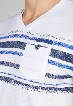 Gabbiano T-Shirt Print - White, Herren -Angebote Gabbiano Store 275edec045c84c98bb19053a62a269f3