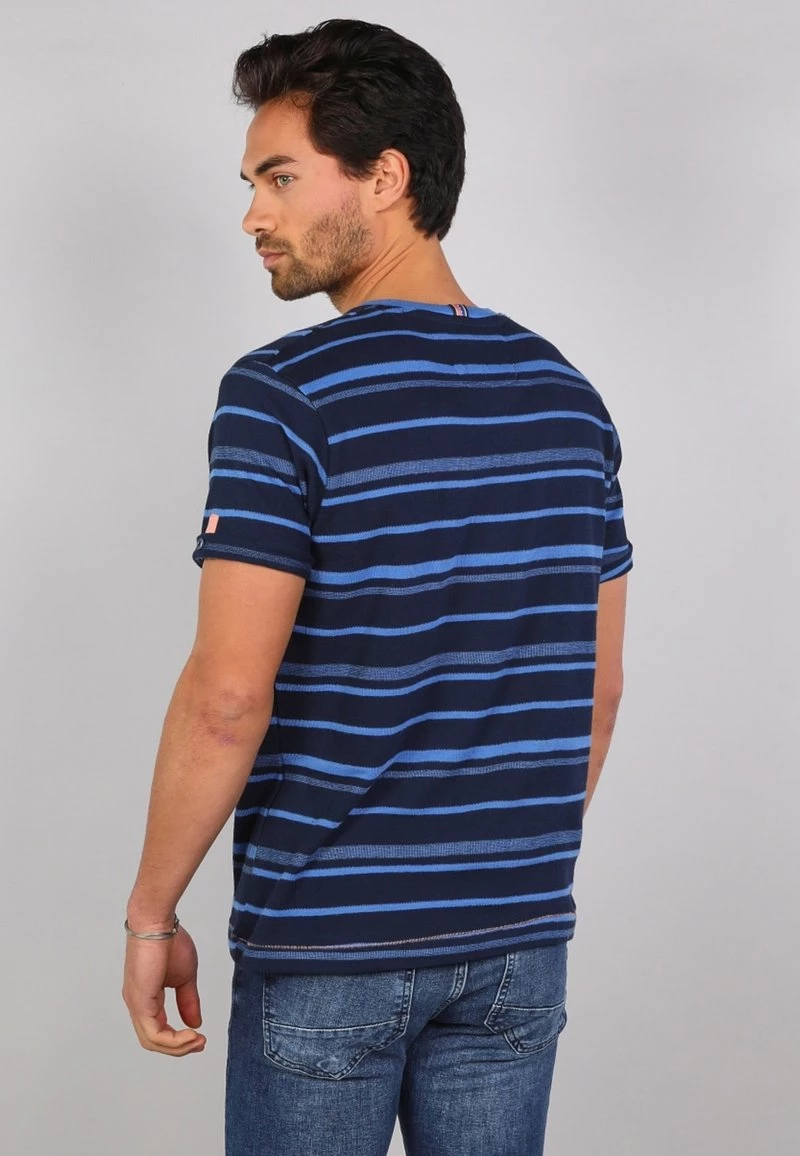 Gabbiano T-Shirt Print - Navy, Herren 5 Gabbiano T-Shirt Print - Navy, Herren – Bild 3