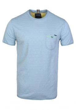 Gabbiano T-Shirt Basic - Pebble Blue, Herren