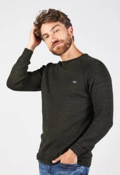 Gabbiano Strickpullover - Army, Herren