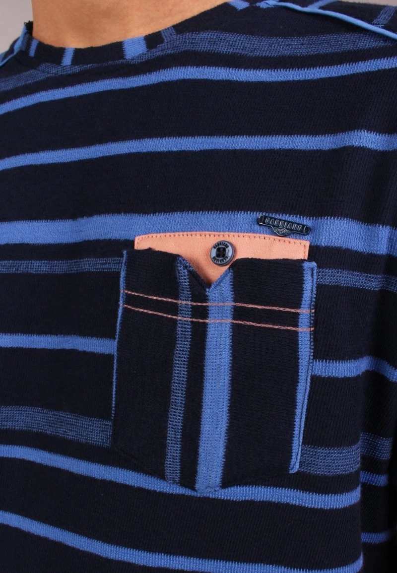 Gabbiano T-Shirt Print - Navy, Herren 7 Gabbiano T-Shirt Print - Navy, Herren – Bild 5