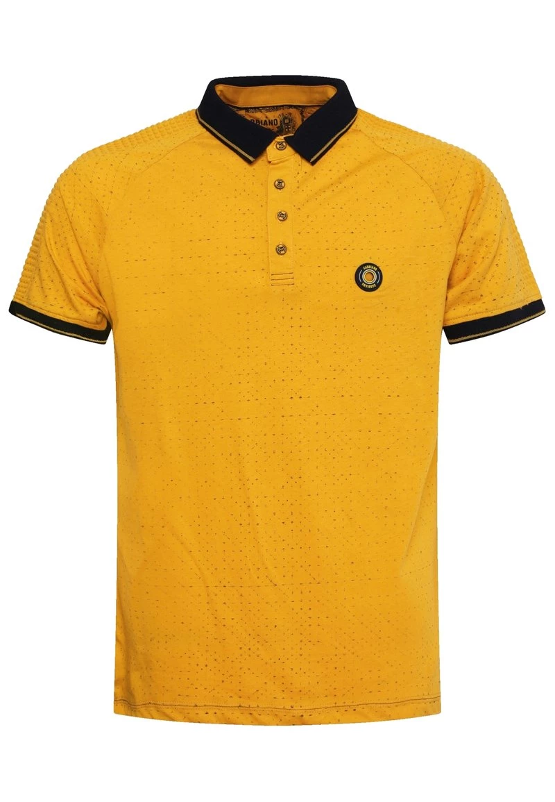 Gabbiano Poloshirt - Mustard Yellow, Herren 7 Gabbiano Poloshirt - Mustard Yellow, Herren – Bild 5