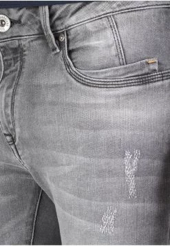 Gabbiano Jeans Tapered Fit - Antra Destroyed, Herren -Angebote Gabbiano Store 378e8ab42d2848bf82fc1b8f4b1fdfd8