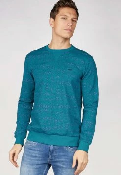 Gabbiano Sweatshirt - Petrol Green, Herren