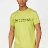 Gabbiano T-Shirt Print - Lime, Herren