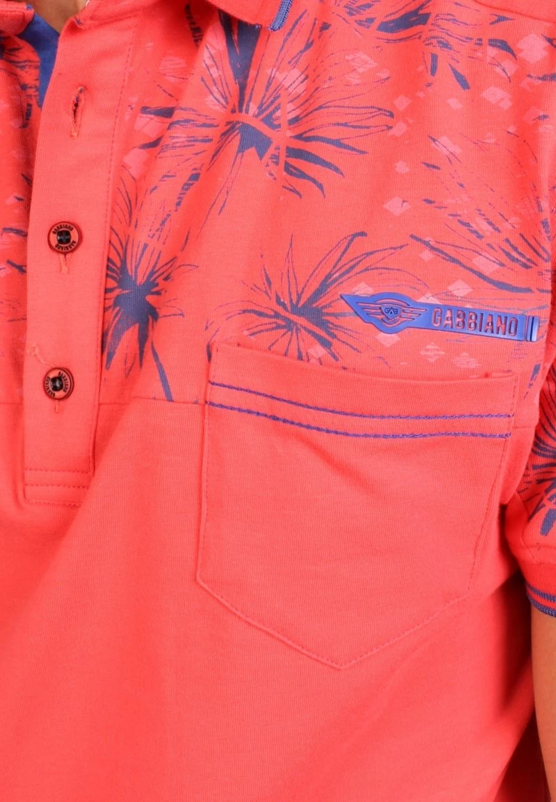 Gabbiano Poloshirt - Coral, Herren 6 Gabbiano Poloshirt - Coral, Herren – Bild 4