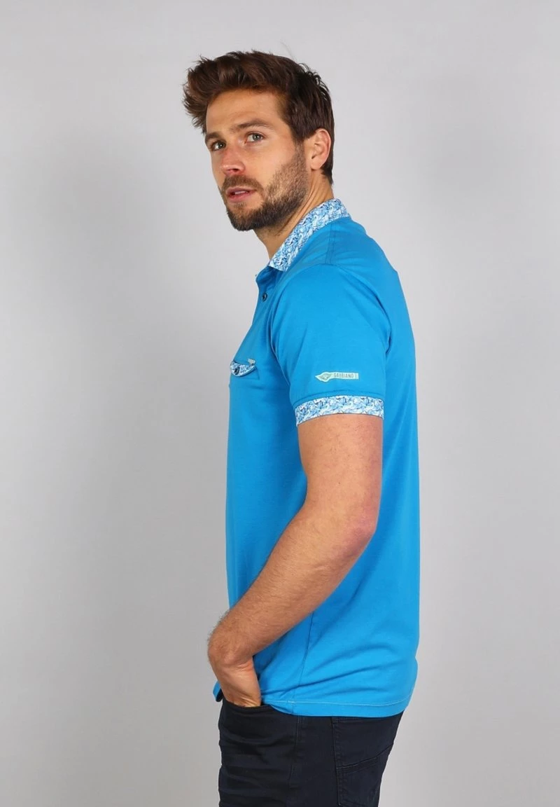 Gabbiano Poloshirt - Blue, Herren 5 Gabbiano Poloshirt - Blue, Herren – Bild 3