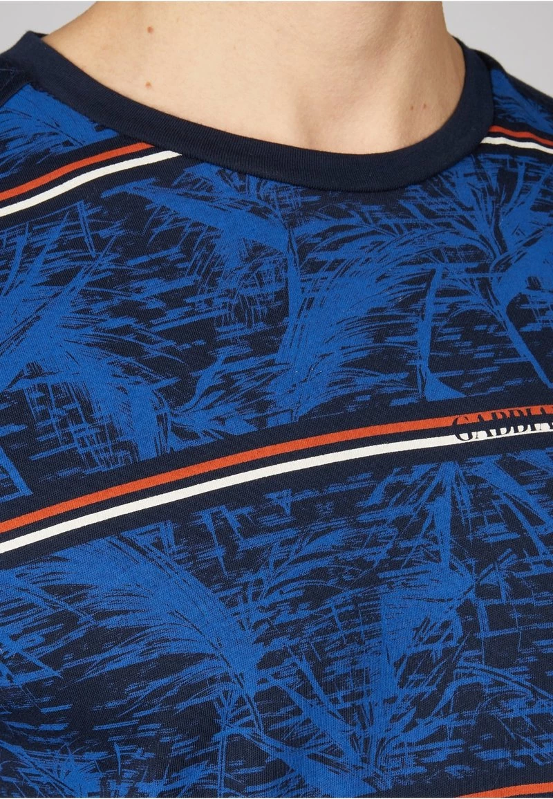 Gabbiano T-Shirt Print - Navy, Herren 6 Gabbiano T-Shirt Print - Navy, Herren – Bild 4