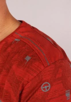 Gabbiano T-Shirt Print - Rusty Red, Herren -Angebote Gabbiano Store 432e994614c047fd9782aff057f97864