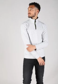 Gabbiano Strickpullover - Stone Grey, Herren