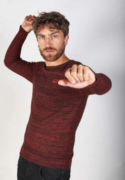 Gabbiano Strickpullover - Burnt Red, Herren -Angebote Gabbiano Store 46b0b4d758ed493e992ada35f077e244