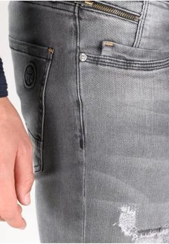 Gabbiano Jeans Tapered Fit - Antra Destroyed, Herren -Angebote Gabbiano Store 4d7c881db1b244e68b22078e66f582b1