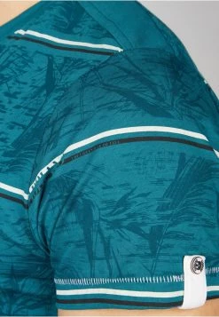 Gabbiano T-Shirt Print - Petrol Green, Herren -Angebote Gabbiano Store 4e969f50a0b949a3993cdc5dea46bb2f