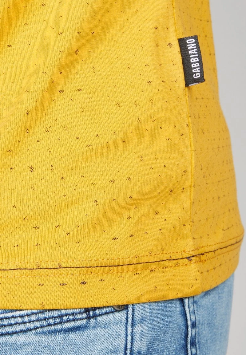 Gabbiano Poloshirt - Mustard Yellow, Herren 8 Gabbiano Poloshirt - Mustard Yellow, Herren – Bild 6