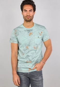 Gabbiano T-Shirt Print - Meadow Green, Herren