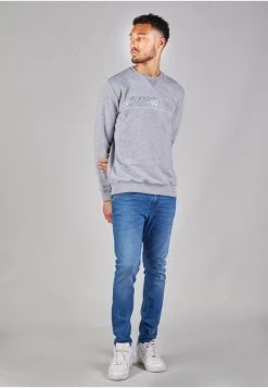 Gabbiano Sweatshirt - Grey Melange, Herren