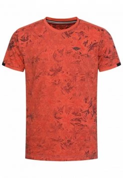 Gabbiano T-Shirt Print - Bright Coral, Herren