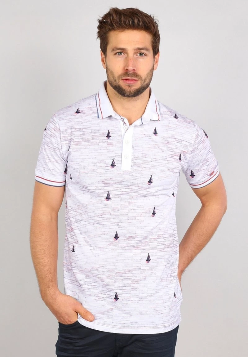 Gabbiano Poloshirt - Pink, Herren 3 Gabbiano Poloshirt - Pink, Herren