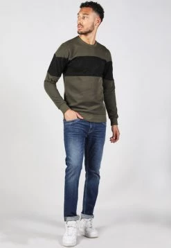 Gabbiano Strickpullover - Army, Herren -Angebote Gabbiano Store 59a77ded63e743a1bd89502c9a2a0616