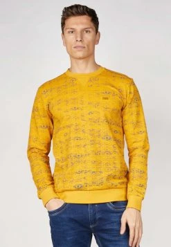 Gabbiano Sweatshirt - Mustard Yellow, Herren