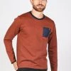 Gabbiano Strickpullover - Brick Orange, Herren -Angebote Gabbiano Store 6144a8b05fc14d83956a658d2ecc336e