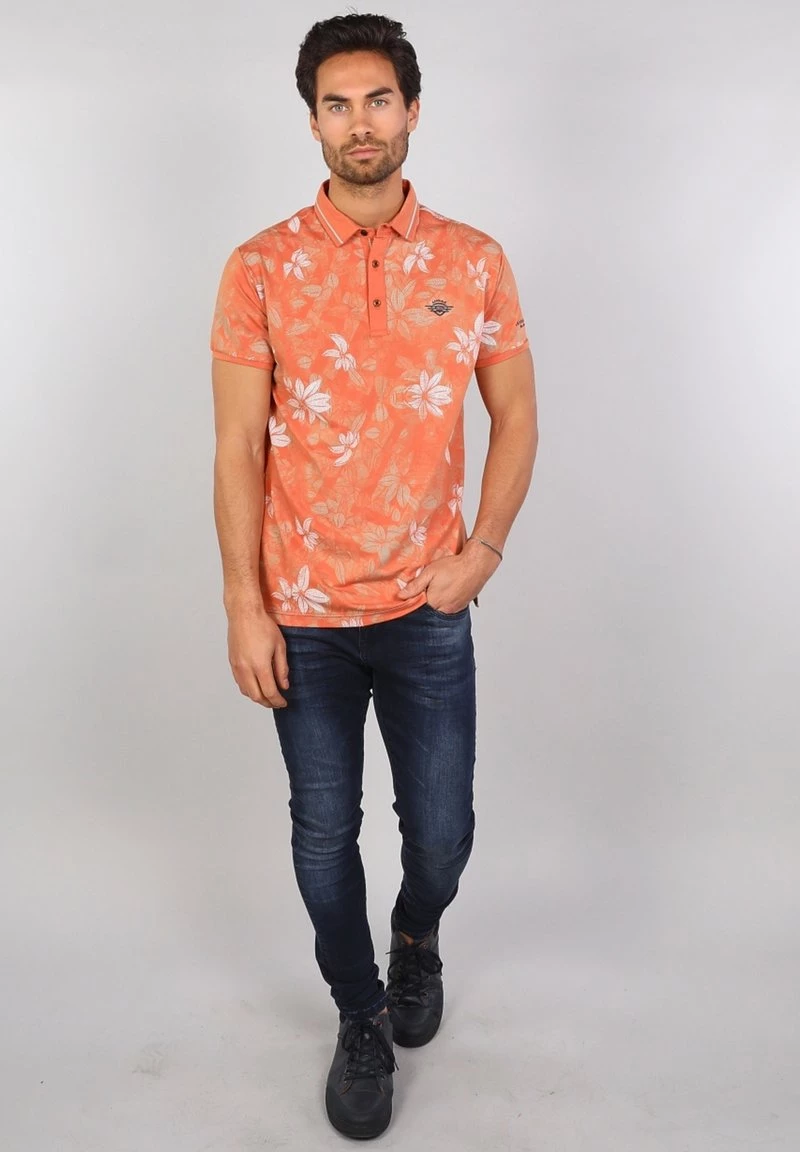 Gabbiano Poloshirt - Papaya, Herren 4 Gabbiano Poloshirt - Papaya, Herren – Bild 2