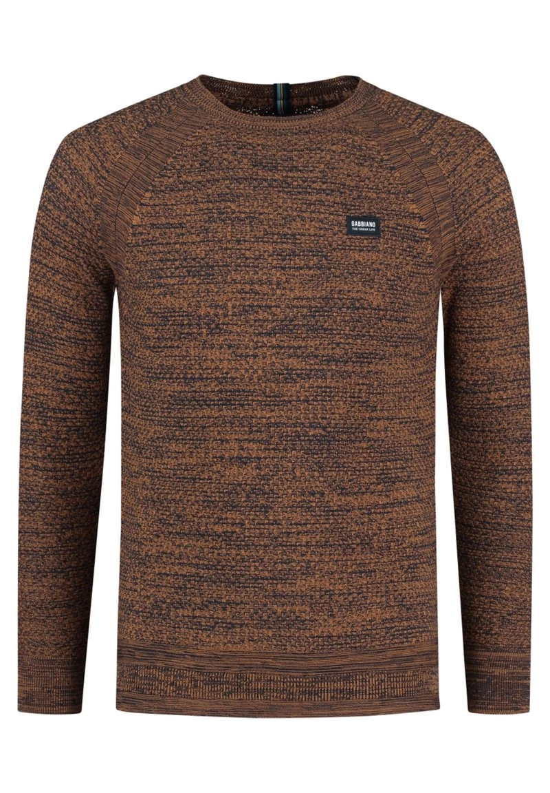 Gabbiano Strickpullover - Brick Orange, Herren 7 Gabbiano Strickpullover - Brick Orange, Herren – Bild 5
