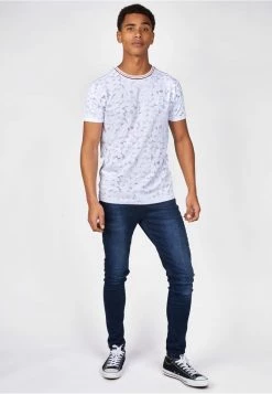 Gabbiano T-Shirt Print - White, Herren -Angebote Gabbiano Store 6a5c4c600cc44c65b75abb1f8d7f3114