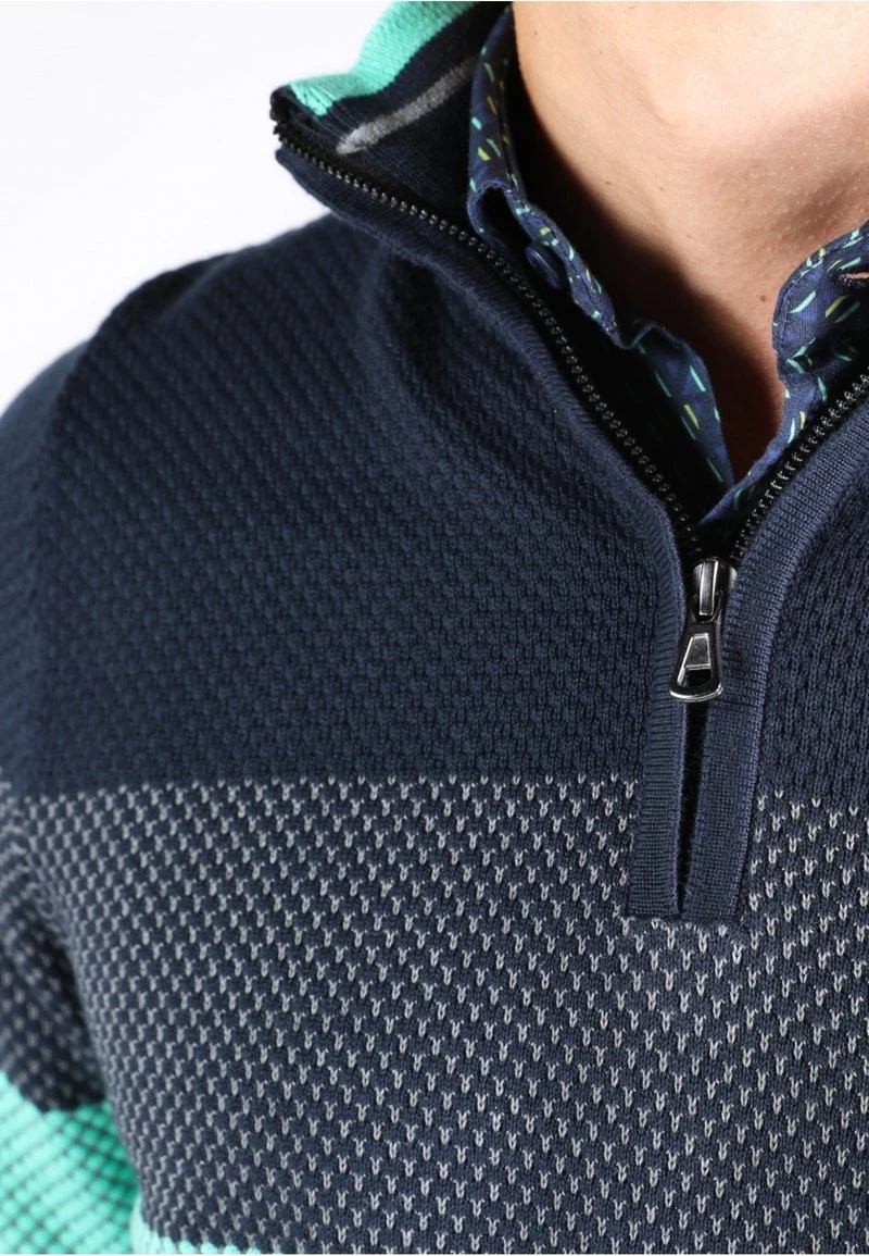 Gabbiano Strickjacke - Island Green, Herren 6 Gabbiano Strickjacke - Island Green, Herren – Bild 4