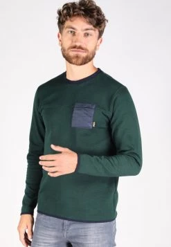 Gabbiano Strickpullover - Forest Green, Herren