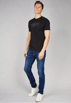 Gabbiano T-Shirt Print - Black, Herren -Angebote Gabbiano Store 75a7cdd69e8246b1a4afbb6330f34a25