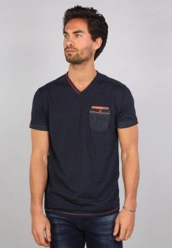 Angebote Gabbiano Store 19 Gabbiano T-Shirt Print - Navy, Herren