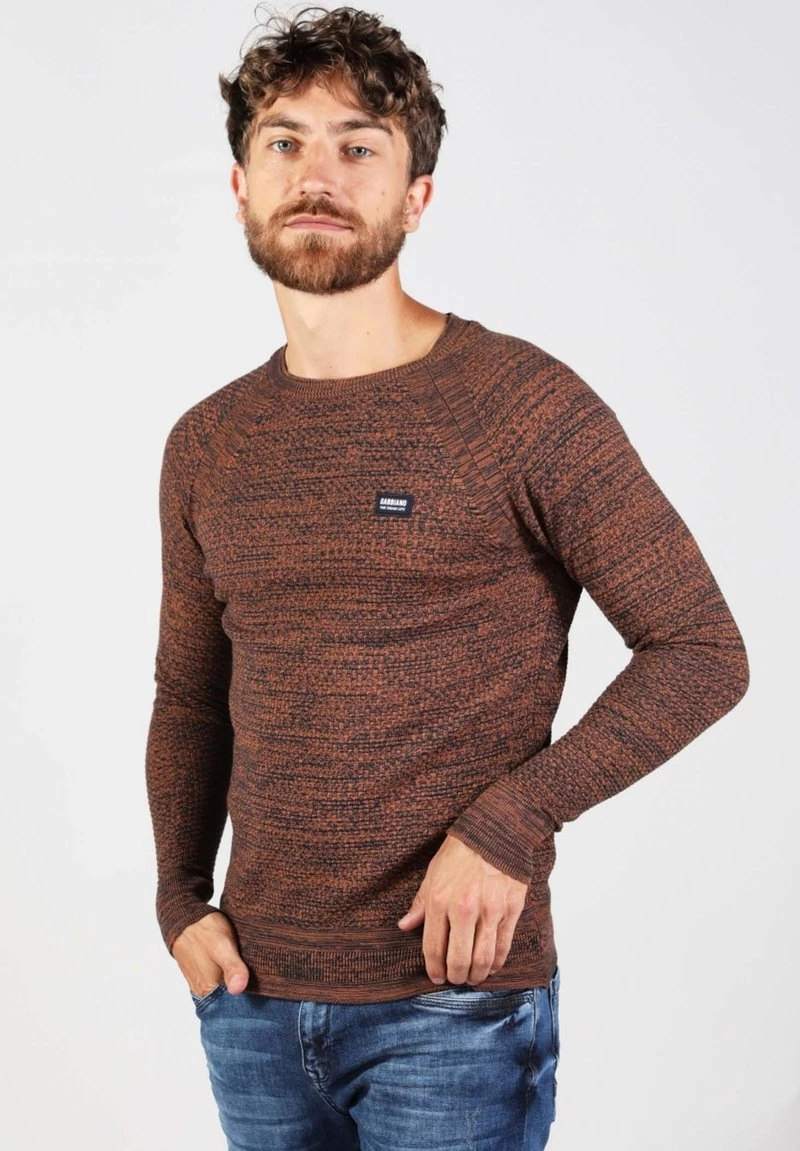 Gabbiano Strickpullover - Brick Orange, Herren 3 Gabbiano Strickpullover - Brick Orange, Herren