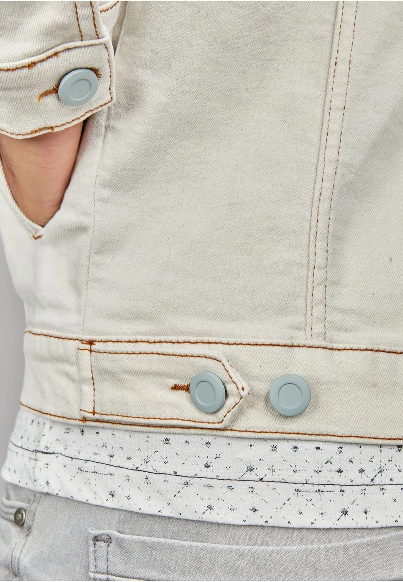 Gabbiano Jeansjacke - Ecru, Herren 8 Gabbiano Jeansjacke - Ecru, Herren – Bild 6