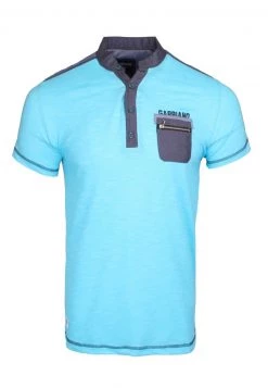 Gabbiano T-Shirt Print - Blue, Herren