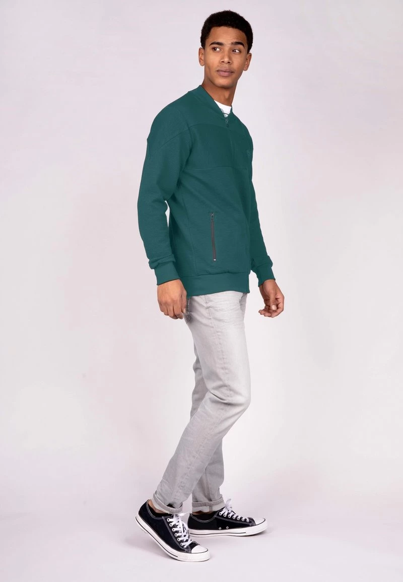 Gabbiano Strickjacke - Petrol Green, Herren 4 Gabbiano Strickjacke - Petrol Green, Herren – Bild 2