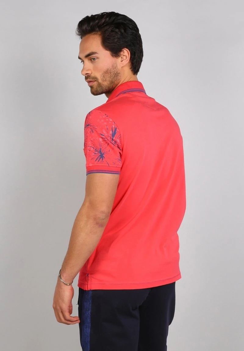 Gabbiano Poloshirt - Coral, Herren 4 Gabbiano Poloshirt - Coral, Herren – Bild 2