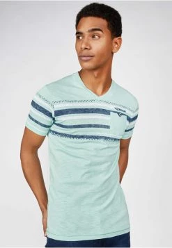 Gabbiano T-Shirt Print - Light Green, Herren